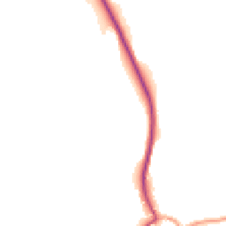 Daytime road noise heatmap for PO18 0HG