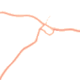 Daytime road noise heatmap for PO18 0HY