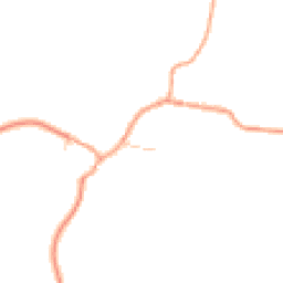 Daytime road noise heatmap for PO18 0JE