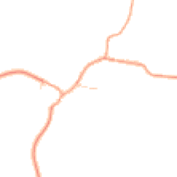 Daytime road noise heatmap for PO18 0JF