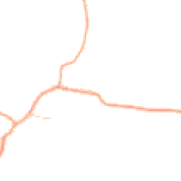 Daytime road noise heatmap for PO18 0JH