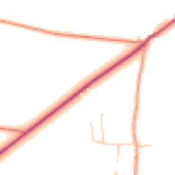 Daytime road noise heatmap for PO18 0LF