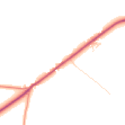 Daytime road noise heatmap for PO18 0NG