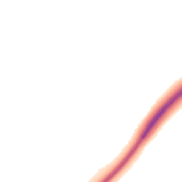 Night-time road noise heatmap for PO18 0PD