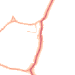 Daytime road noise heatmap for PO18 8AQ