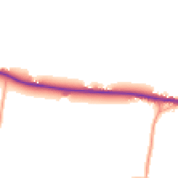 Daytime road noise heatmap for PO18 8AU