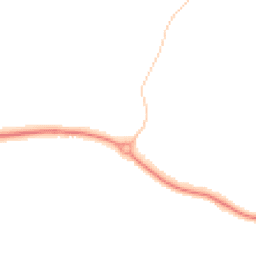 Night-time road noise heatmap for PO18 8BY