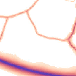 Daytime road noise heatmap for PO18 8DH
