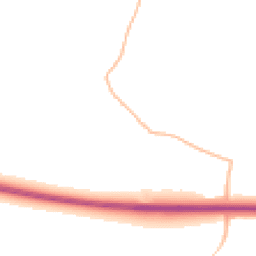 Night-time road noise heatmap for PO18 8DL