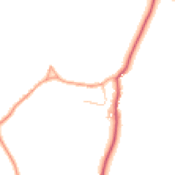 Daytime road noise heatmap for PO18 8DS