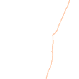 Night-time road noise heatmap for PO18 8DS