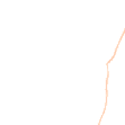 Night-time road noise heatmap for PO18 8DT