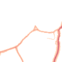 Daytime road noise heatmap for PO18 8DU