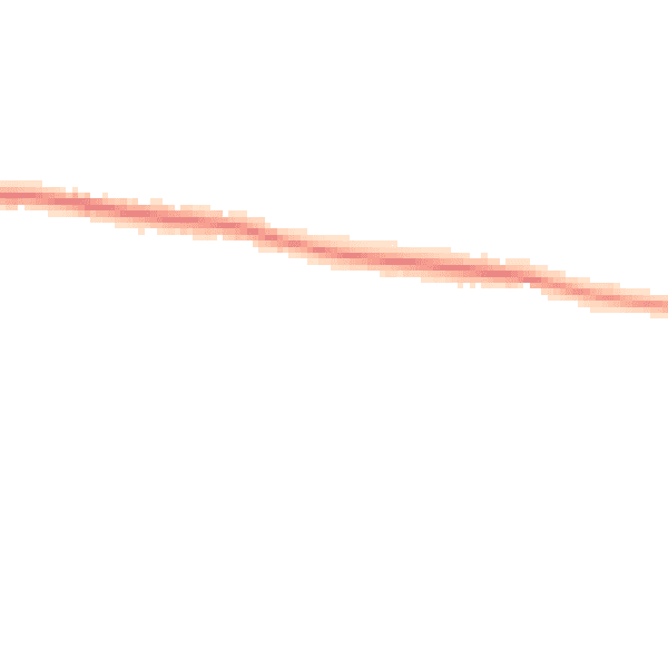 Night-time road noise heatmap for PO18 8GD