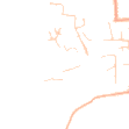 Daytime road noise heatmap for PO18 8HS