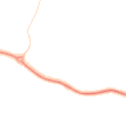 Night-time road noise heatmap for PO18 8JT