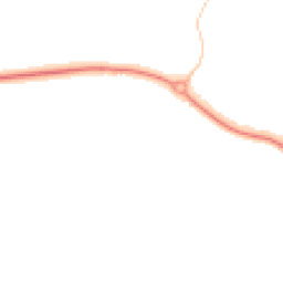 Night-time road noise heatmap for PO18 8NE
