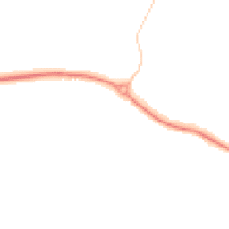 Night-time road noise heatmap for PO18 8PA