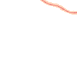 Night-time road noise heatmap for PO18 8PD