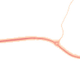 Night-time road noise heatmap for PO18 8PQ