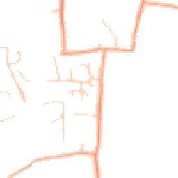 Daytime road noise heatmap for PO18 8QU