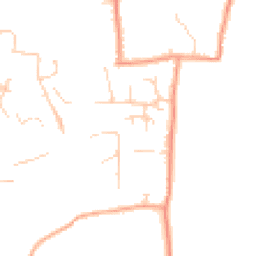 Daytime road noise heatmap for PO18 8QZ
