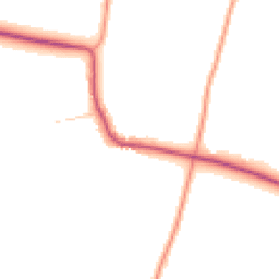 Daytime road noise heatmap for PO18 9AR