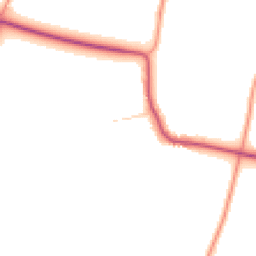 Daytime road noise heatmap for PO18 9AT