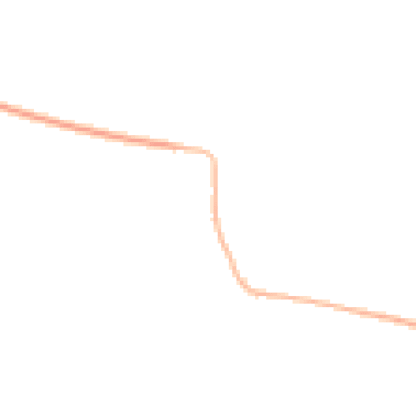 Night-time road noise heatmap for PO18 9AX