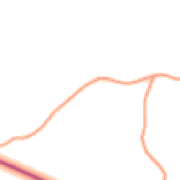 Daytime road noise heatmap for PO18 9BT