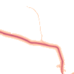 Daytime road noise heatmap for PO18 9DW