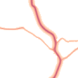 Daytime road noise heatmap for PO18 9EB