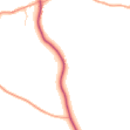 Daytime road noise heatmap for PO18 9EJ