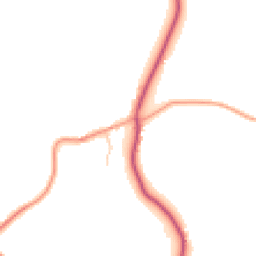 Daytime road noise heatmap for PO18 9EN