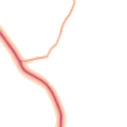 Daytime road noise heatmap for PO18 9EQ