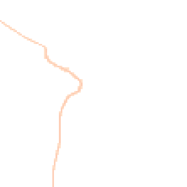 Night-time road noise heatmap for PO18 9EZ