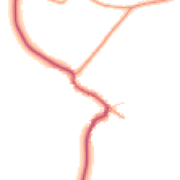 Daytime road noise heatmap for PO18 9HD