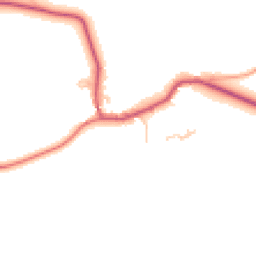 Daytime road noise heatmap for PO18 9LJ