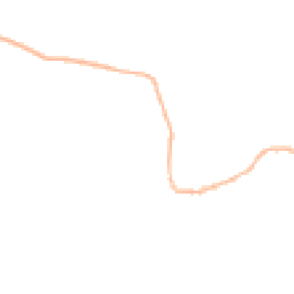 Night-time road noise heatmap for PO18 9LP