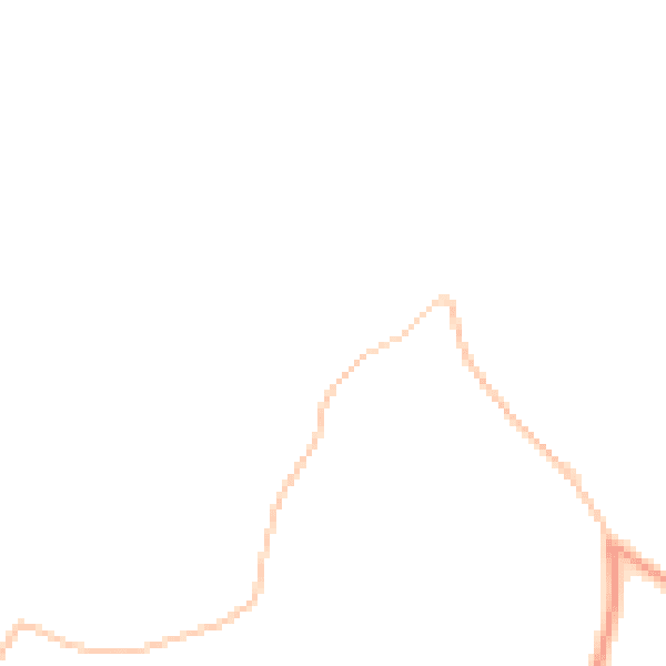 Daytime road noise heatmap for PO18 9NE
