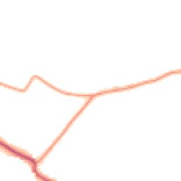 Daytime road noise heatmap for PO18 9NN