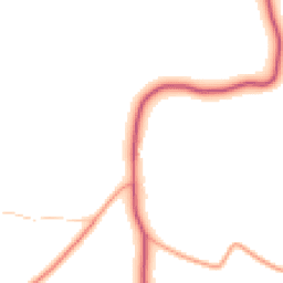 Daytime road noise heatmap for PO18 9NP