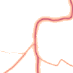 Daytime road noise heatmap for PO18 9NW