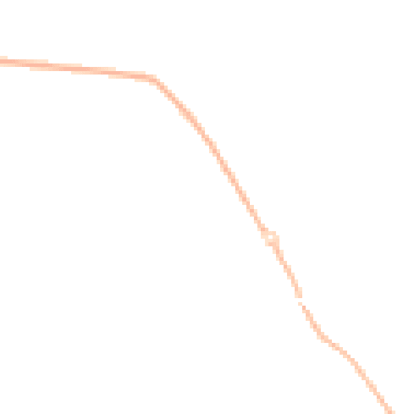 Night-time road noise heatmap for PO19 3FU