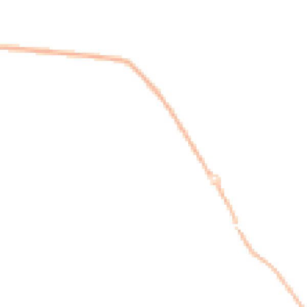 Night-time road noise heatmap for PO19 3FW