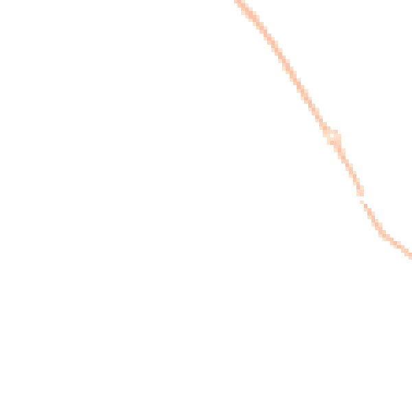 Night-time road noise heatmap for PO19 3GS
