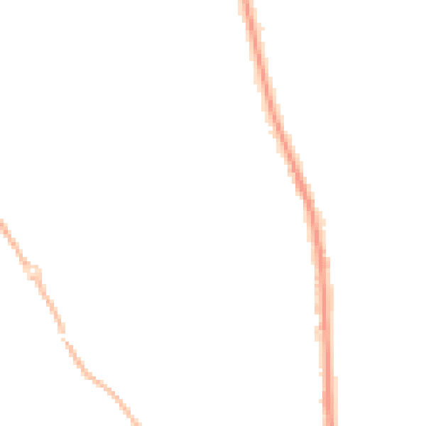 Night-time road noise heatmap for PO19 5DR