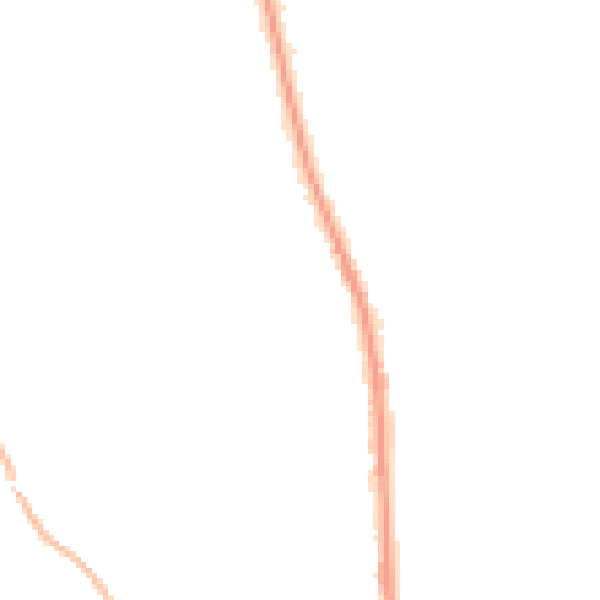 Night-time road noise heatmap for PO19 5DS