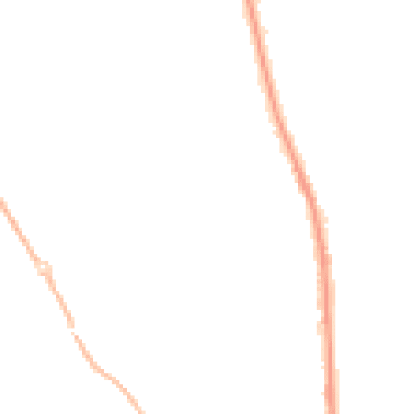 Night-time road noise heatmap for PO19 5DX