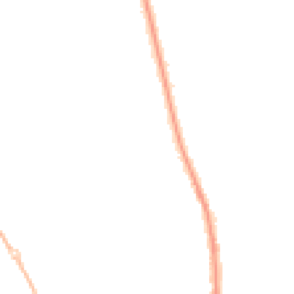 Night-time road noise heatmap for PO19 5RL